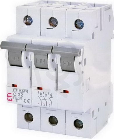 Jistič ETIMAT 6 3p C32 6kA ETI 002145519