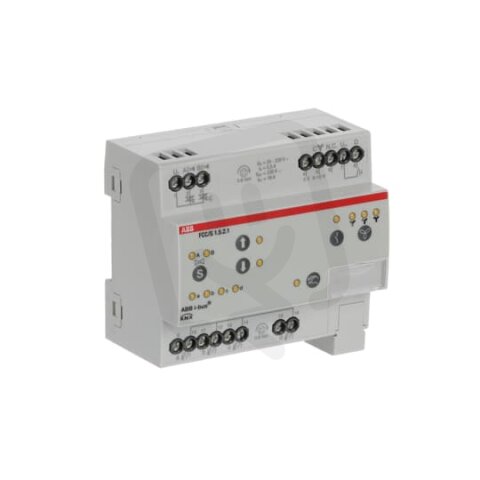 ABB KNX Řadový akční člen fan-coilu 2xPWM 1x0-10V man. ovládání FCC/S 1.5.2.1