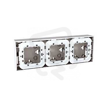 Schneider MGU87.026.18 Krabice pro montáž na omítku 3násobná Plus/Top