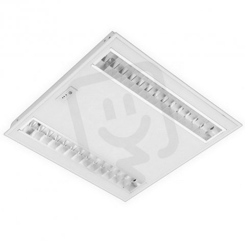 IS  600, čtv. A, mřížka AL mat, 2x LED 8