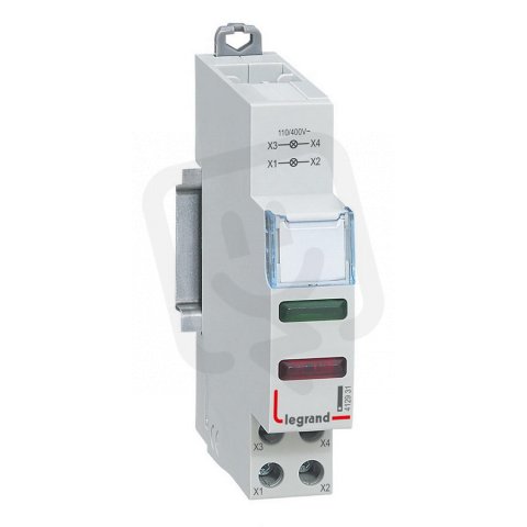 CX3 KONTROLKA ZELENÁ + ČERVENÁ 110/400V LEGRAND 412931