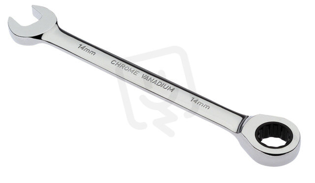 Očko-plochý ráčnový klíč SW 14 CIMCO 112514