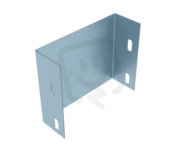 TOP SERVIS 1102425 Z 125/100 záslepka 125/100 pozink plech (DX51D)