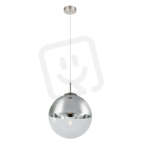 Závěsné svítidlo VARUS nikl 1xE27, max. 40W 230V GLOBO 15853