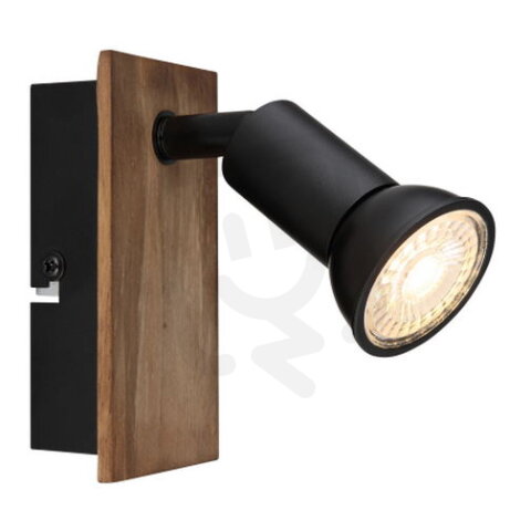 Nástěnné svítidlo DREW hnědá 1xGU10, max. 35W 230V GLOBO 57998-1W