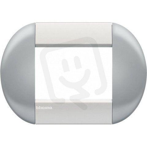 Legrand LNB4803TS BT LLT RÁMEČ. OVÁL.3M ŠEDOBÍL.