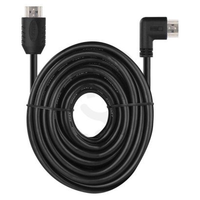 HDMI 2.0 high speed kabel A vidlice A vidlice 90° 5 m EMOS S10510