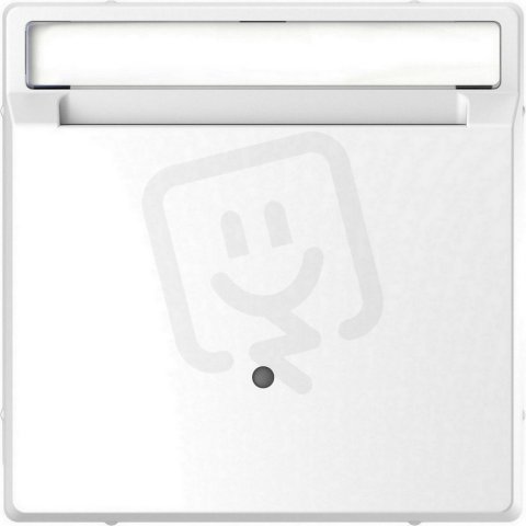 Kryt Merten D-Life pro spínač hotelových karet Lotus White MTN3854-6035