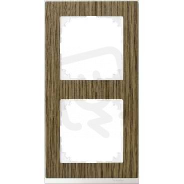 Merten Rámeček dvojnásobný M-Pure Decor, Oak/Active SCHNEIDER MTN4020-3674