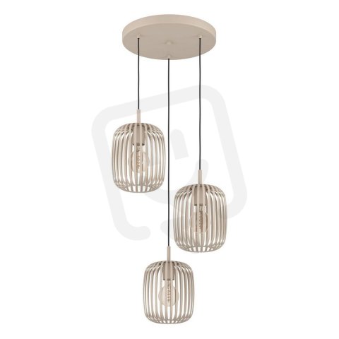 Závěsné svítidlo ROMAZZINA E27 písková 3X40W EGLO 900687