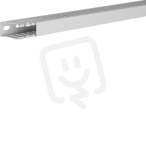 Propojovací kanál HNG bezhalogenový 50x25 mm s víkem, PC-ABS, světle šedá