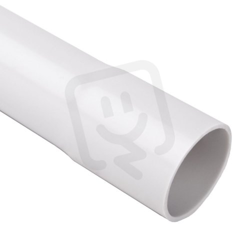 Tuhá hrdlovaná trubka PVC pr. 20 mm, 22411, 320N/5cm, světle šedá, délka 3 m.