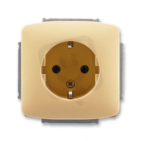 ABB Tango 5518A-A3449 DX Zásuvka jednonásobná s ochrannými kontakty (podle DIN)