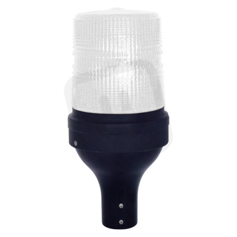 Maják LED STR 86 LED 24V, ACDC, IP65, čirá, černá, otvor průměr 48,5 mm 65916
