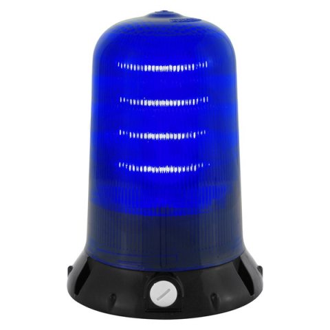 Maják rotační LED ROTALLARM HD 90/240 V, AC, IP65, modrá, černá SIRENA 90191
