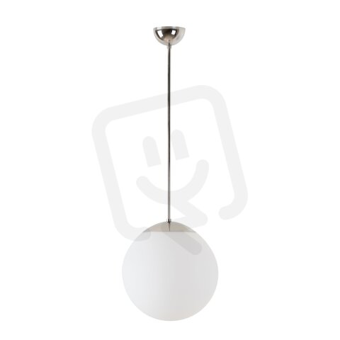 Závěsné svítidlo se skleněným stínidlem OSMONT ADRIA P2 10W IP40 E27 chrom