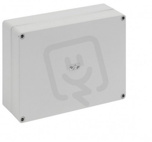 Prázdná skříň TK PS 2518-8f-o šedá IP66 IK07 254x180x84mm SPELSBERG 11091101