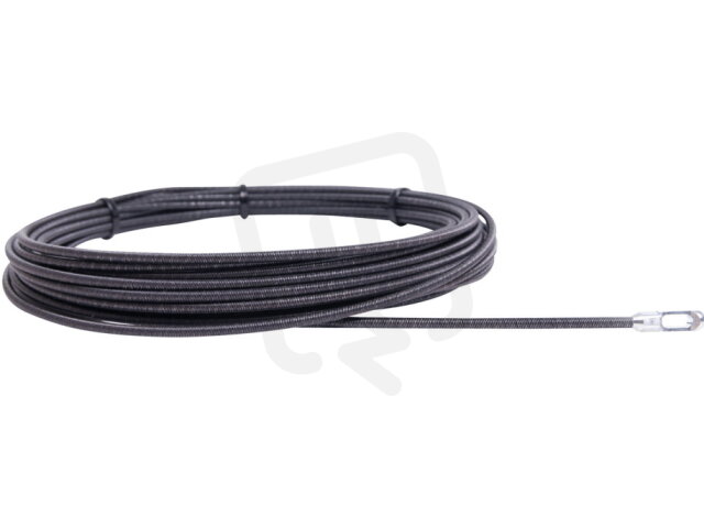 Protahovací pero RUNPOTEC 30013 ocelové prům. 4mm, délka 25m, s okem