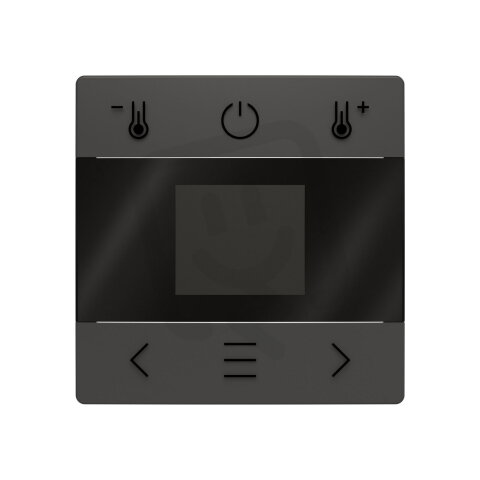 ABB ZONI Kryt pro termostat prostorový s Bluetooth, matná černá 2CHT910400A4237