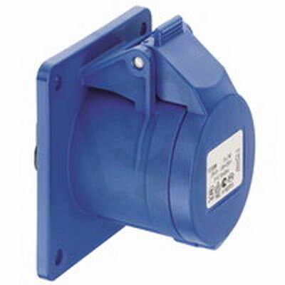 CEE zásuvka 5P/16A/400V IP54 vestavná přímá ABL F51S300