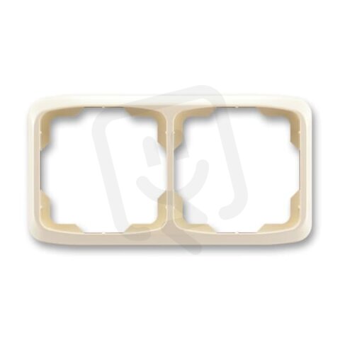 ABB Tango Dvojrámeček vodorovný slonová kost BLISTR 3901A-B20 CW
