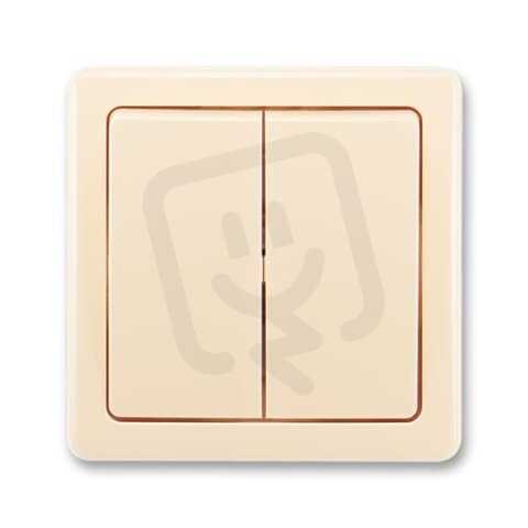 ABB Swing Přepínač kompletní ř.5 10AX 250 Vstř. krémová BLISTR 3557G-05340 C1W