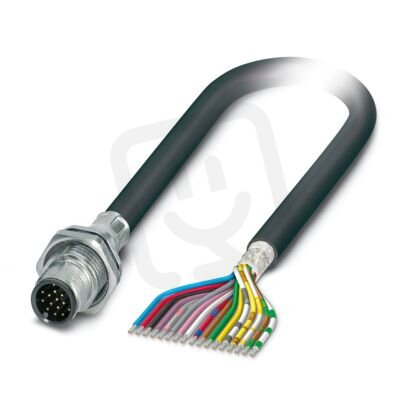 Přístrojový konektor zezadu stěny SACCBP-MS-17CON-M16/1,0-PVCSCOX 1239771