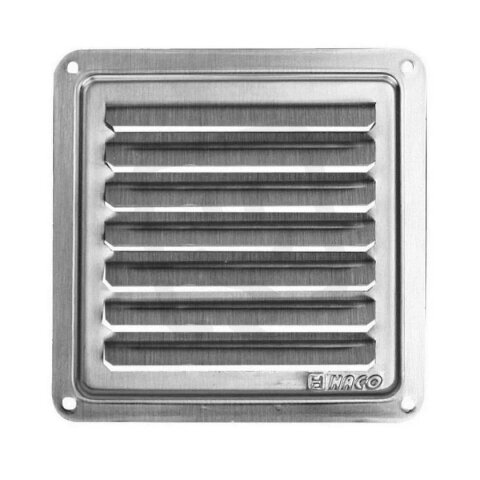 Mřížka větrácí nerezová - krytka 150x150 mm HACO HC0710