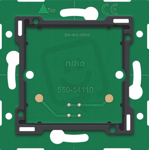NHC 1násobná montážní deska se svorkovnicí NIKO 550-14110