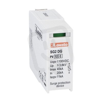 Lovato SGX02DGK10M3 Výměnný modul přepěťové ochrany SG2D 1100VDC