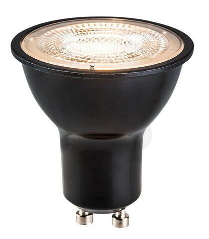 Světelný zdroj SMD LED, GU10, 7W, 650lm, 3000K, black RABALUX 79206