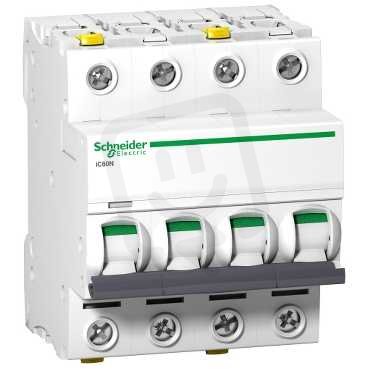 Schneider A9F05404 Jistič iC60N 4P 4A D