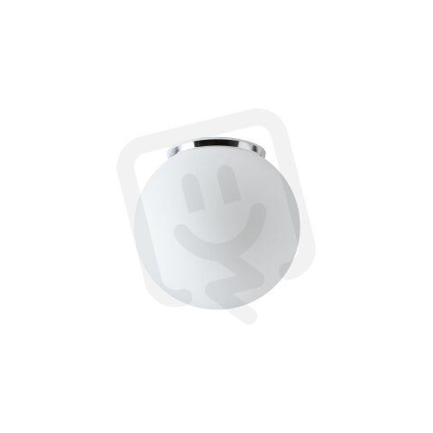 Přisazené svítidlo se skleněným stínidlem OSMONT STYX 2 7W IP65II E27 chrom