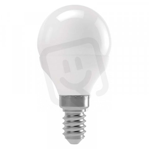 LED žárovka Basic 6W(40W) 470lm E14 WW Ra96 mini globe Emos teplá bílá