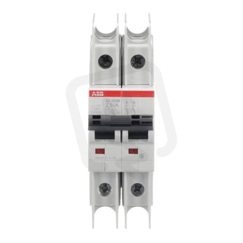 ABB SU202M-Z50 jistič char. Z 10kA 50A 2P  dle UL489 a CSA 22.2 No. 5