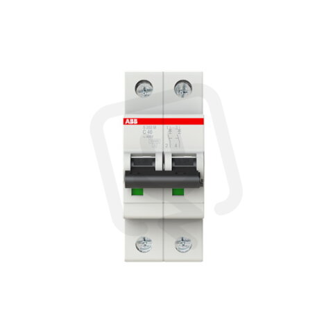 S202M-C40 2F jistič 40 A char. C 10kA ABB 2CDS272001R0404