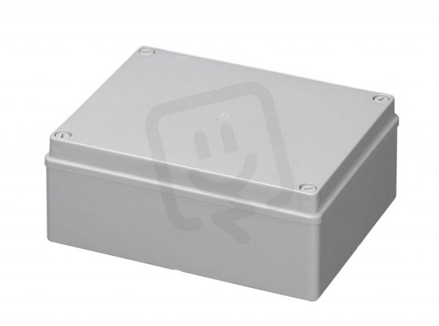 Krabice S-BOX 516, 240x190x90 mm, IP56 šedá, plastové šrouby, 650°C S-BOX 516M