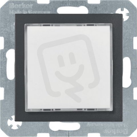 LED signální světlo, červeno / zelené, S.1/B.x, antracit mat BERKER 29521606