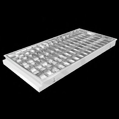 NBB Vestavné zářivkové svítidlo EMILIA 436 EVG V-PAR DIMM 1-10V 12L REF/SP IP20