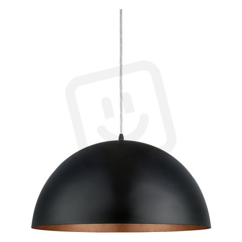 Závěsné svítidlo GAETANO 1 d530 černá/měď 60W IP20 EGLO 94938