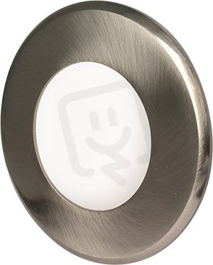 Vestavné LED svítidlo typu downlight LED15 VEGA-R Matt Chrome 3W WW 190/320lm