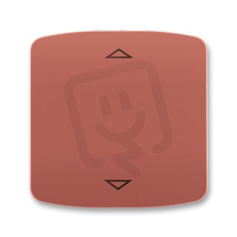 Kryt spínače žaluziového s krátkocestným ovládán 3299A-A110 R2 vřesová Tango ABB