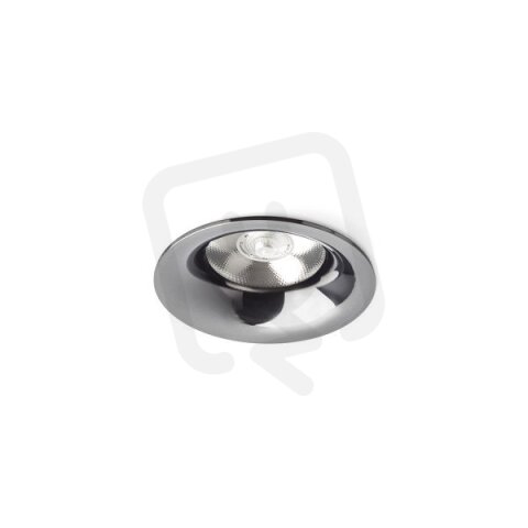 SHARM BASE zápustná černý chrom 230V LED 10W 24° 3000K RENDL R13227