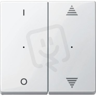 Kryty pro 2-násobný tlač. modul 1/0+šipky Polar System M SCHNEIDER MTN619519