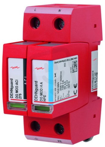 Svodič přepětí DEHNguard M 1-pólový Uc 275V AC dálková signalizace 952121