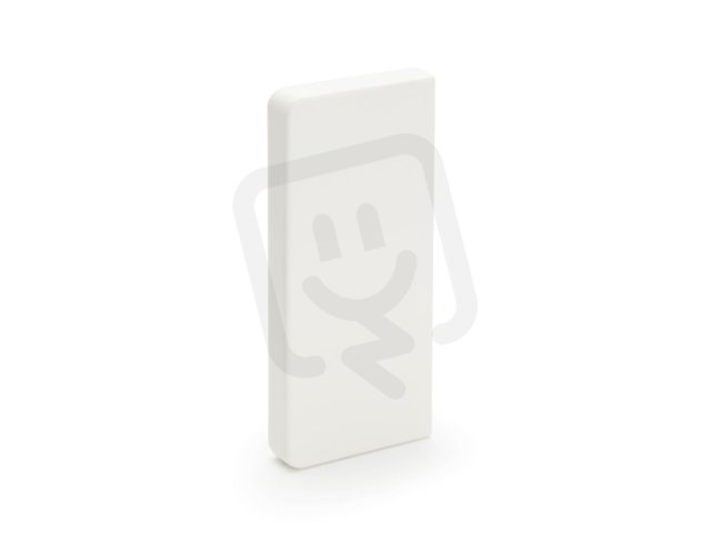 OBO CL EMB13055 Alu Koncový díl CLIDI NF 134x55x32 bílý hliník
