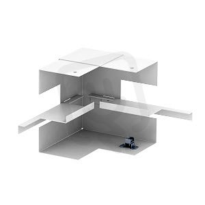 Vnitřní roh OBO GS-SI70130RW pro kanál Rapid 80, 70x130mm, čistě bílá Ocel