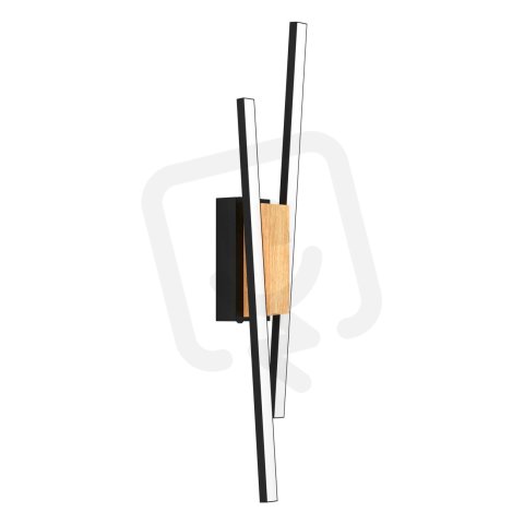 Nástěnné svítidlo PANAGRIA LED černá/dřevo 6,3W IP20 EGLO 900491