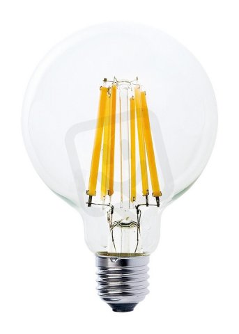 Světelný zdroj Filament bulb LED E27 G95 12W 2000lm 3000K RABALUX 1938