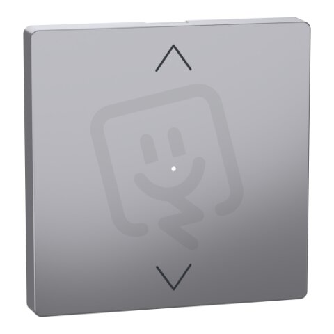 Centrální deska Merten D-Life pro tlačítko symbol šipek Stainless Steel
